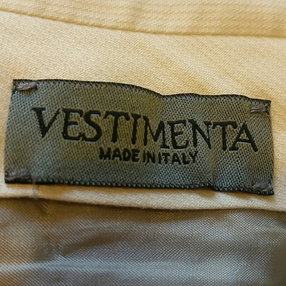 34x30 Vestimenta Spa Grey Men's Dress Pants. Italy - Picture 6 of 8
